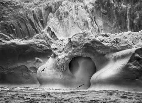 Iceberg located between Bristol and Bellingshausen islands, South Sandwich Islands, 2009, gelatin silver print, 61 x 88.9 cm (24 x 35 inches)
