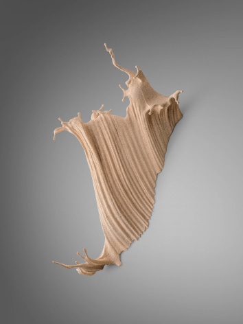 Sand sea-2, 2025, resin sand surface, 72.8 x 33.5 x 39.4 inches/185 x 85 x 100 cm