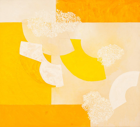 Denise Green,&nbsp;Into Stillness, 2014, acrylic and pencil on canvas,&nbsp;46.5 x 51.5 inches/118.1 x 130.8 cm