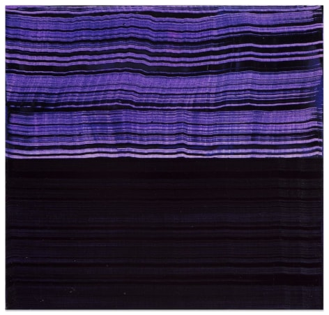 Violet Blue and Black&nbsp;1, 2016, oil on linen,&nbsp;23 x 24 inches/58.4 x 61 cm