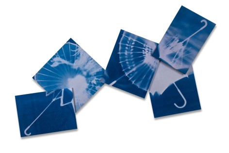 Susan Weil and Jos&eacute; Betancourt, Whoosh, 2009, blueprint, 133.4 x 212.1 cm (52.5 x 83.5 inches)