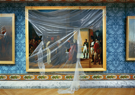 Robert Polidori, AMI.04.001, Attique du Midi, Aile du Midi - Attique, Château de Versailles, France, 2005, archival Pigment Inkjet Print, 54 x 40 inches/137.2 x101.6 cm