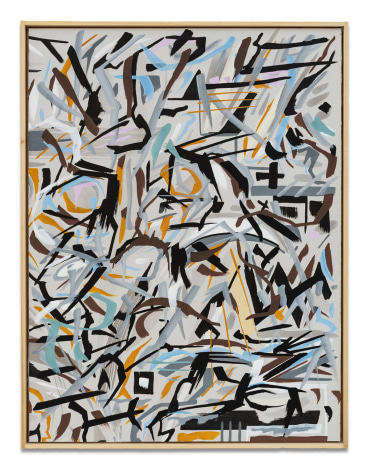 All The Spirits, 2025, mixed media on sheetrock panel in artist&#039;s frame, 24.75 x 19 inches/62.9 x 48.3 cm