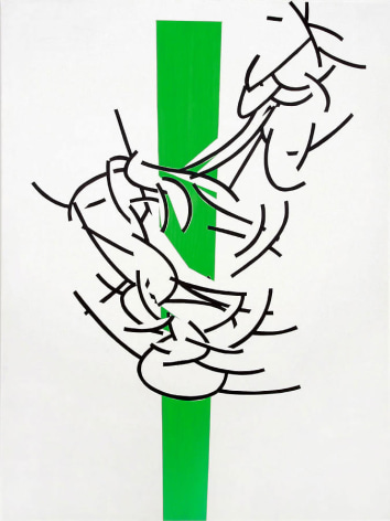 Heracles, Strongest Man Who Ever Lived, 2002, Acrylic on canvas, 60 x 45&quot;