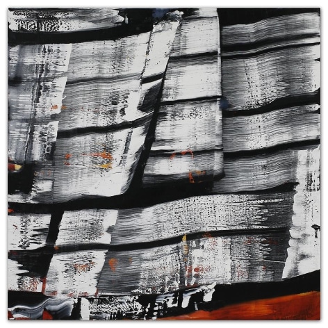 Ricardo Mazal, Kora MK13, 2011, Oil on linen, 50 x 50 inches