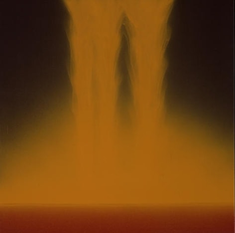 Hiroshi Senju Falling Yeallow Ochre, 2006