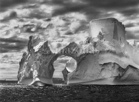Sebasti&atilde;o Salgado, Iceberg between the Paulet Island and the South Shetland Islands, Antarctica, 2005, gelatin silver print, 36 x 50 inches/91.44 x 127 cm. &copy; Sebasti&atilde;o Salgado/Amazonas Images