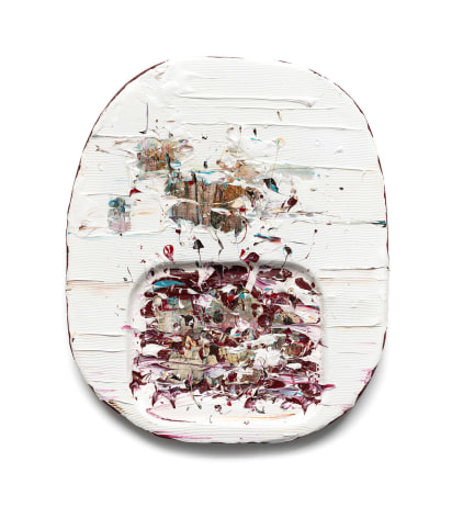 Jane Lee, No Thing Is #7, 2023, mixed acrylic media, 120 x 98 x 9 cm (47.2 x 38.6 x 3.5 inches)