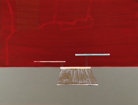 cheyenne, 2009, acrylic on panel, 16.5 x 21.5 inches