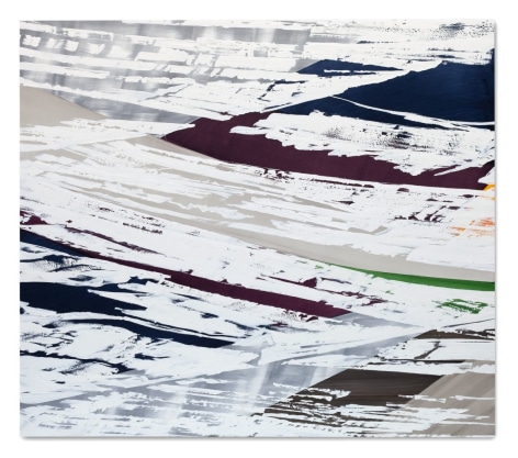 Ricardo Mazal, White Mountain 6, 2024, oil on linen