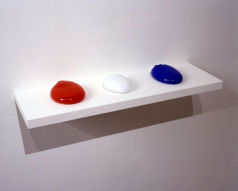 Michael Petry, He Who is Without, 2006-2007, Glass (3 pieces), dimensions variable