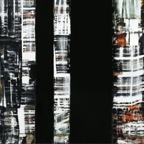 Ricardo Mazal, ODENWALD 1152 N.10, 2008, Oil on Linen, 198 x 198 cm