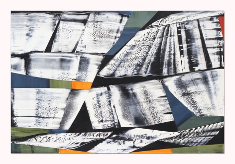 Ricardo Mazal, Black Mountain MK 5, 2014, oil on linen, 167.6 x 250.2 cm (66 x 98.5 inches)