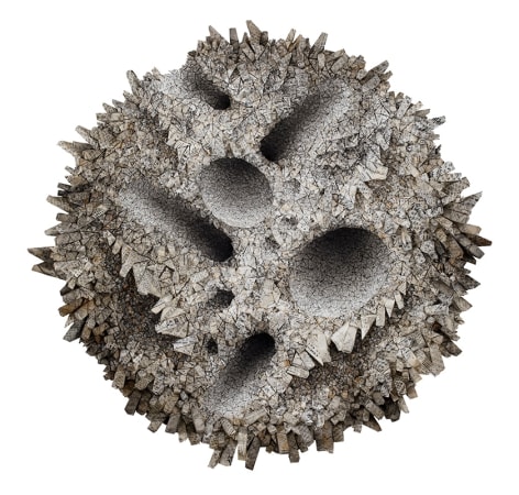 Chun Kwang Young, Aggregation 19 - AU073, 2019, mixed media with Korean mulberry paper