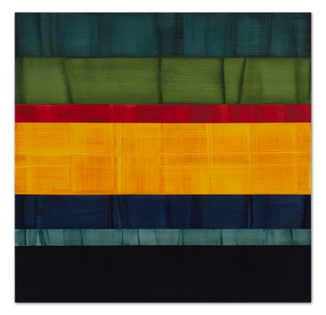 Ricardo Mazal, Compositions In Greens 10, 2014, 71 x 73 inches/180.3 x 185.4 cm
