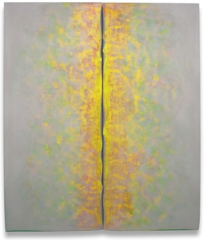 Life Line, 2013, acrylic&nbsp;on fabric on wood,&nbsp;84 x 72 inches/213.4 x 182.9 cm