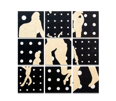 Susan Weil, Time's Pace, 2012, acrylic on wood