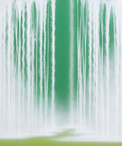 Dayfall Nightfall, 2025, pigments on Japanese mulberry paper mounted on board, 76.3 x 63.8 inches/194 x 162 cm