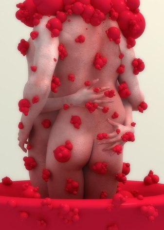 Red bubble, 2007, c-print, 140cm  x 100cm