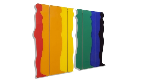 Standing Figure, 1967, acrylic on Plexiglas, 123.2 x 165.1 cm (48.5 x 65 inches)