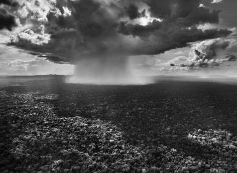 Sebasti&atilde;o Salgado, Rain pouring over the Amazon forest, Acre, Brazil, 2016, gelatin silver print, 61 x 88.9 cm (24 x 35 inches)