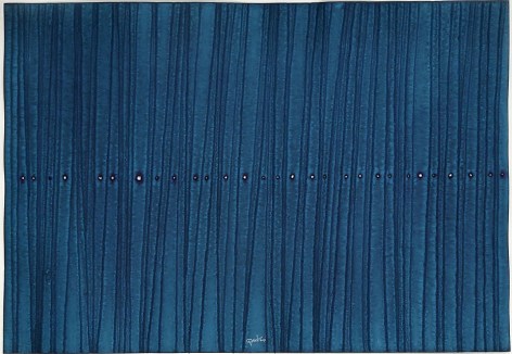 Sagara VIII, 2007, Ink and dye on paper, 39 x 27&quot;