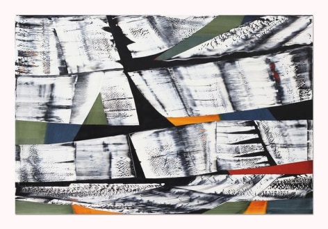 Ricardo Mazal, Black Mountain MK 4, 2014, oil on linen, 66 x 98.5 inches/167.6 x 250.2 cm