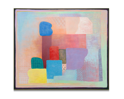 Robert Natkin, Untitled (Hitchcock), 1985, acrylic on canvas, 151.8 x 177.8 cm (59.75 x 70 inches)