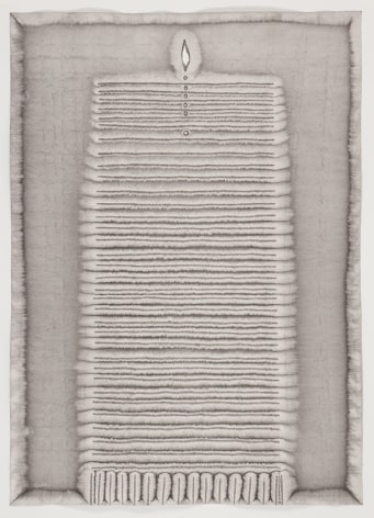 Ambor III, 2010, ink and dye on paper, 55 x 39 inches/139.7 x 99.1 cm