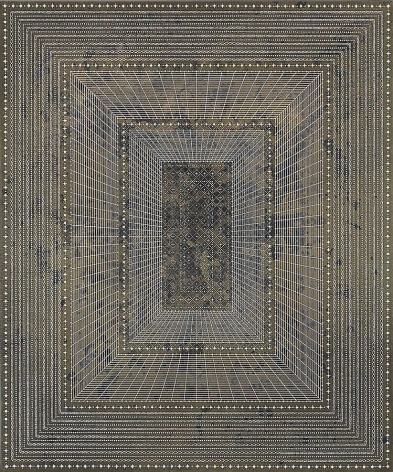 Anil Revri, Ram Darwaza 8, 2011, mixed media on canvas, 60 x 50 inches