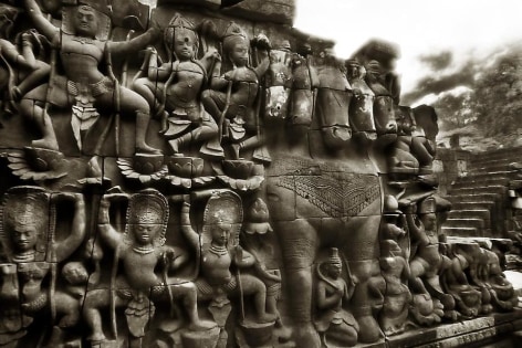 "Five-Headed Horse, Elephant Terrace", Archival Pigment Print, 12 x 18"