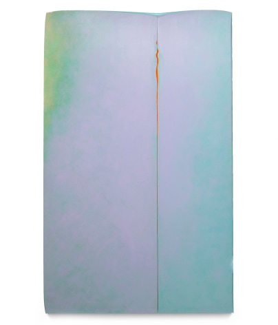 Boundary, 2010-2020, acrylic on fabric on wood, 80 x 50 inches/203.2 x 127 cm