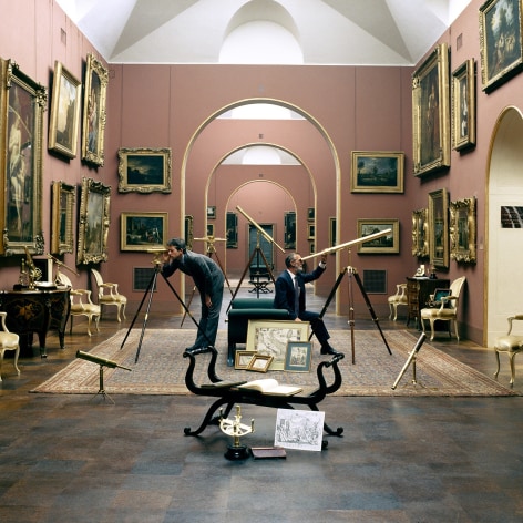 Karen Knorr, The Analysis of Beauty, Dulwich Picture Gallery, London, England, 1988, pigment print on Hahnemühle FineArt Photo Rag Baryta 315gsm paper, 122 x 122 cm (48 x 48 inches)
