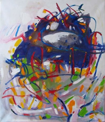 Agon, 2000, oil on canvas, 27.5 x 23.6 inches