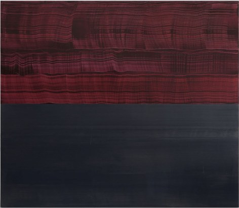 Violet and Steel Grey, 2016, oil on linen,&nbsp;71 x 82 inches/180.3 x 208.3 cm