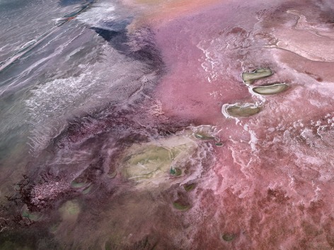 Salt Flats #2, Sua Pan, Botswana, 2019, pigment inkjet print on Kodak Professional Photo Paper, 48 x 64 inches/122 x 162.6 cm