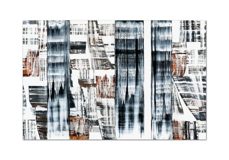 Ricardo Mazal, ODENWALD 1152 N.13, 2008, oil on linen, 78 x 120 inches