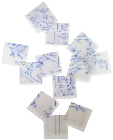 Susan Weil,  Plexi Tree , 2005, Acrylic on canvas and wood, 87 x 79"