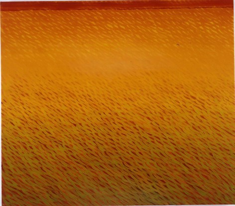 Joan Vennum,  Even Now , 2005-06, Oil on canvas, 23 x 25&quot;