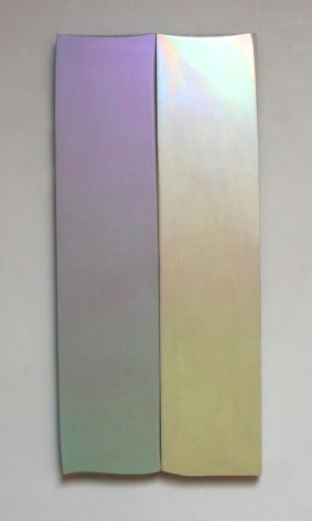 Robert Yasuda, Celebration, 2006, acrylic polymer on fabric on wood, 52 x 24 inches