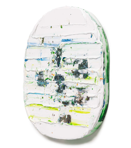 Somewhere II, 2024, mixed acrylic medium, 47.2 x 39.4 x 3.9 inches/120 x 100 x 10 cm