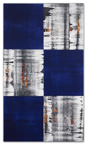 Ricardo Mazal, Kora C26, 2011, Oil on linen, 66 x 38 inches