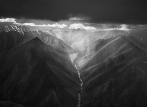Sebastião Salgado, The eastern part of the Brooks Range, the Arctic National Wildlife Refuge, Alaska, USA, 2009, gelatin silver print, 61 x 88.9 cm (24 x 35 inches)
