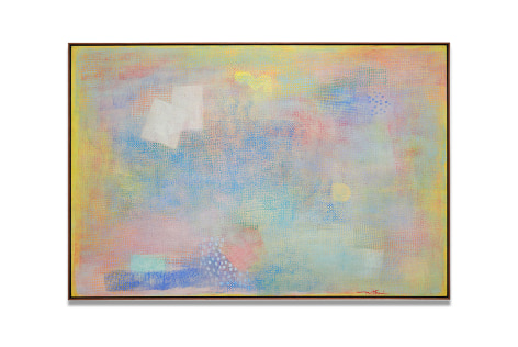 Robert Natkin, Redding, 1999, acrylic on canvas, 101.6 x 152.4 cm (40 x 60 inches)
