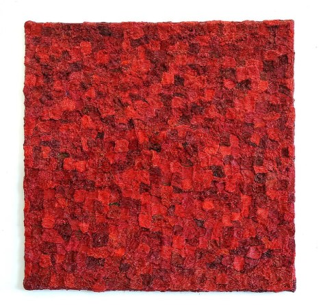 Belong Series I-Part B, 2012, mixed media on canvas, 49.2 x 49.2 x 2.4 inches