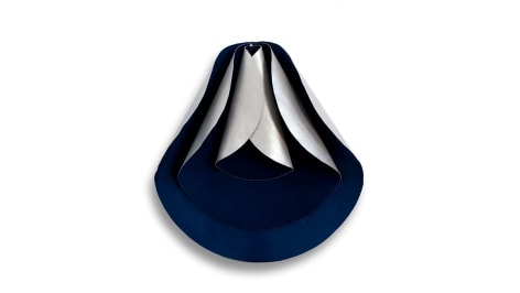 Susan Weil, Tears, 2012, collaboration with José Betancourt, acrylic and cyanotype on canvas, 61 x 66 cm (24 x 26 inches)