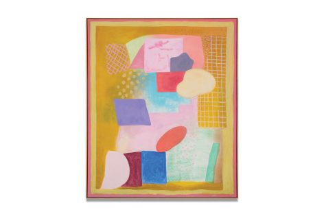 Robert Natkin, Singing and Dancing, 2003, acrylic on canvas, 182.9 x 152.4 cm (72 x 60 inches)