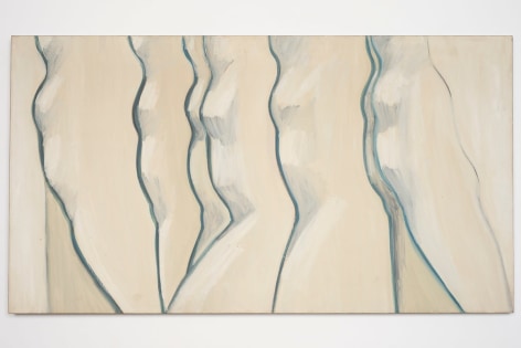 Susan Weil, Walking Figure, 1969, oil on canvas, 130 x 71 cm (28 x 51 inches)