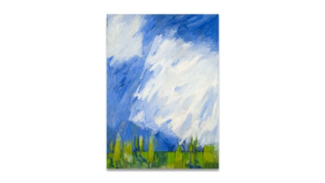 Square Cloud, 1969, oil on linen, 126 x 92 x 3 cm (49.5 x 36.25 x 1.3 inches)