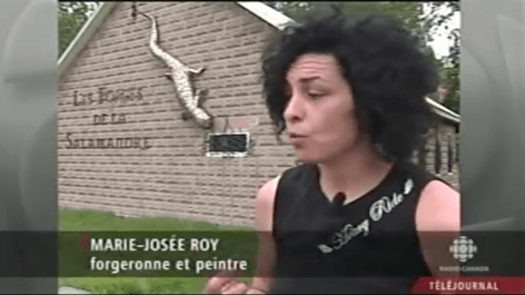 Marie-Josée Roy au Téléjournal de la SRC